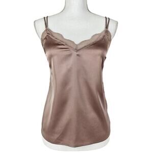 ABERCROMBIE & FITCH WOMEN’S TAUPE CAMISOLE  – SIZE XS – ELEGANT & STYLISH